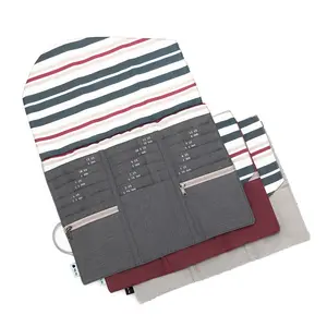 della Q Tri-Fold Circular Needle Case – Premium Storage for Circular Knitting Needles