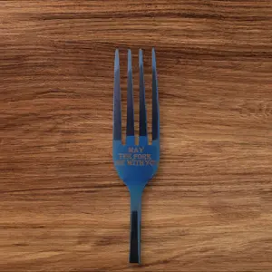 custom engraved fork (may the fork be with you)