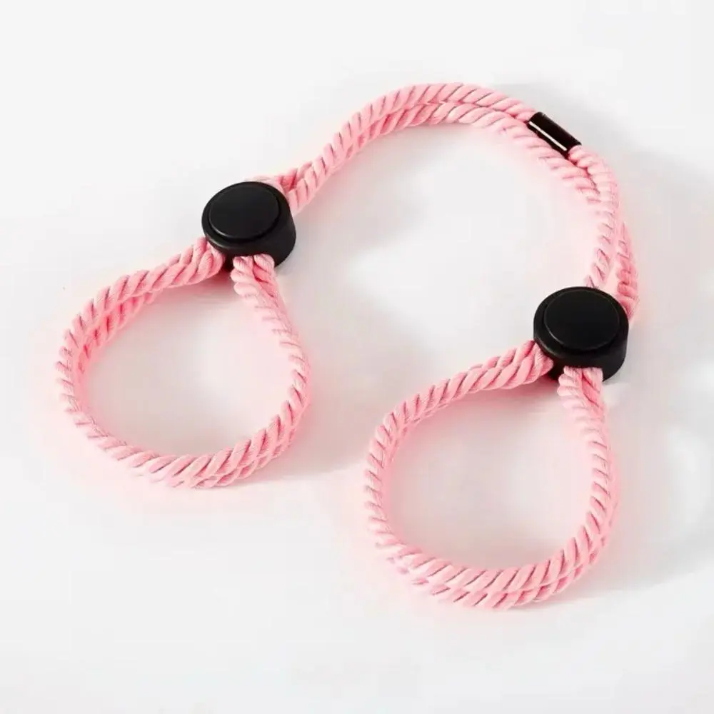 2026 Adjustable Rope Cuffs Elastic Bangle Rope Link Bracelet - Elegant Sports & Outdoor Protective Gear Accessory, Versatile Decor for Halloween Costume Party, Wedding Use