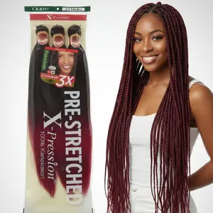 X-Pression Ultra Braid 3X 52” – Color 2T1B/BU