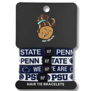 Penn State Nittany Lions NCAA Gameday Variety 4-Pack Bracelets | Hair Ties