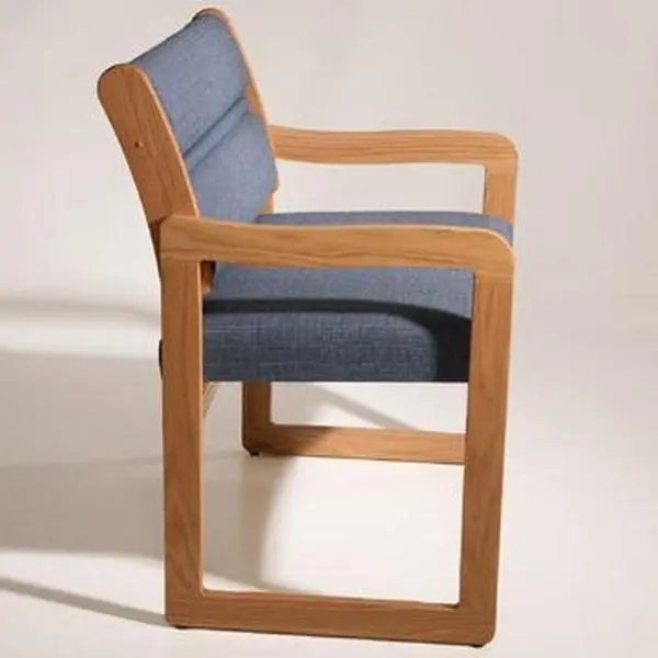 FixtureDisplays® Valley Three Seat Bariatric Chair w/Center Arms 1041996-NF