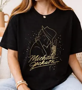Michael Jackson King of Pop T-Shirt, Vintage Style, Cool Trendy Merch, Streetwear For Fans