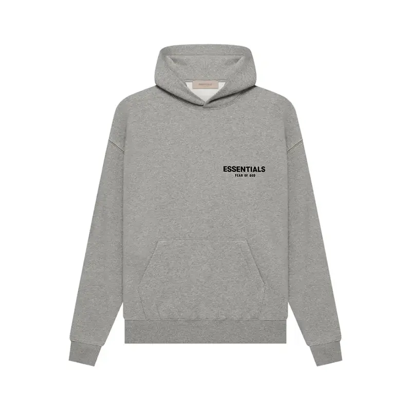 Fear of God Essentials SS22 Men's Classic Hoodie Dark Oatmeal Fear of God Essentials SS22 Men's Classic Hoodie Dark Oatmeal