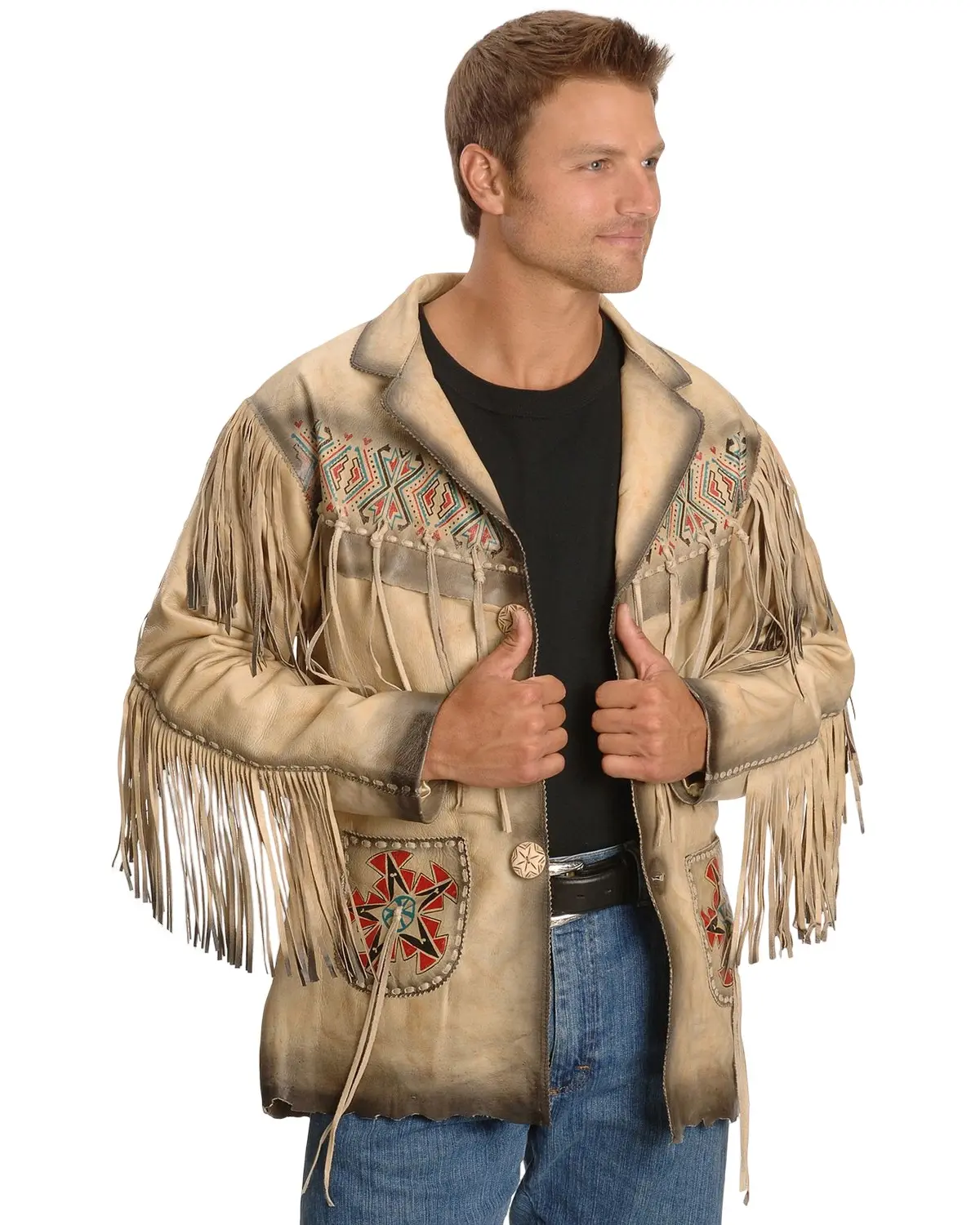 Kobler Leather Men's Maricopa Jacket - Maricopa Cream