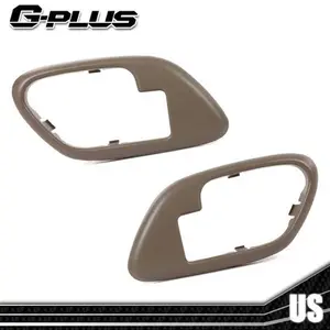 Fit For 95-99 Chevy GMC Truck Left & RightInside Door Handles Bezel Pair