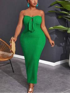 women's plain tube dress, casual bodycon long dress for summer, ladies clothes for daily wear, formal womenswear