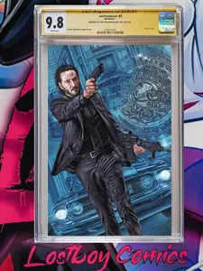 John Wick A Gentleman of Oath #1 Victor Garduno Exclusive Signed CGC 9.8 Signature Series