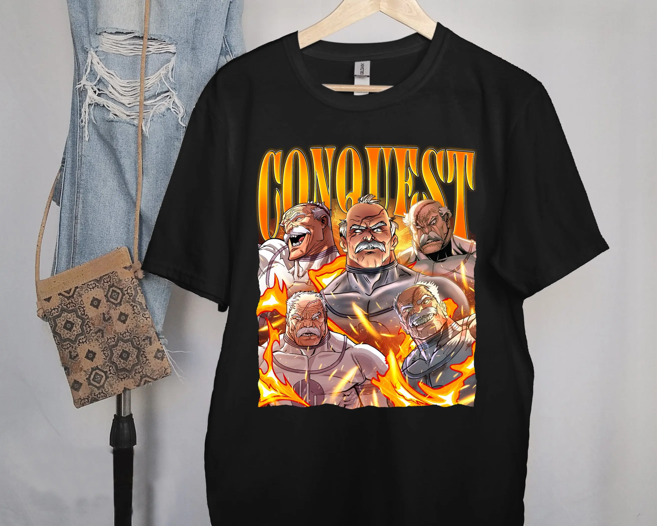 Conquest Bootleg TShirt, Invincible Season 3 Tshirt, Comic Shirt, Great Gift For Invincible Fans