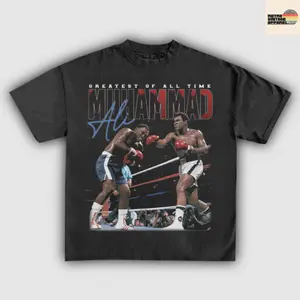 Adults and Youth MUHAMMAD ALI RINGSIDE Graphic T-Shirt, summer tee, vintage y2k, graphic tees, Bootleg Boxing tshirt, Sport Boxing Fan Tee, mens clothing, youth boys clothing, kids clothing, streetwear