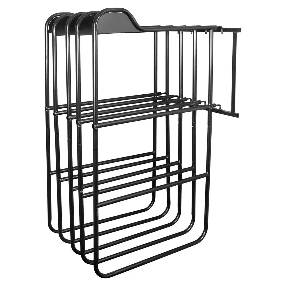 Hanging Heavy Duty Easy-Up Deluxe Blanket Rack Set, Bathroom Home Supplies Storage Gadget