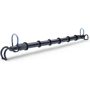 Heavy Duty Clothes Rack for Cars, Adjustable Clothes Organizer for Car Travel, Outdoor Hanging Drying Rack Suitable for Trucks and SUVs (Extendable from 30inch to 66inch / Supports up to 120 lbs)
