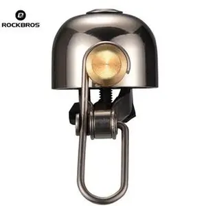 ROCKBROS Bike Bell Classic Bicycle Bell for Bike Ring Bell with Loud Sound Bells for Road Mountain Bike Handlebars Adults