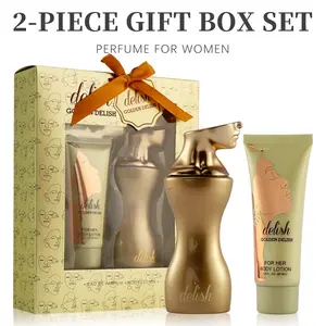 2-Piece Set, Women's Eau De Parfuma Spray And Body Lotion Gift Box, Long Lasting Fragrance, A Floral Fruity Gourmand Fragrance, Perfect For Holiday Gifts, Dating, Daily Life, Parties digital aire drying