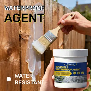 Doeyvose Invisible Waterproof Coating, Invisible Waterproof Sealant, Multi-Purpose Water-Proofing Solution for Rvs, Indoor Walls & Floors, Easy Application Tool Included