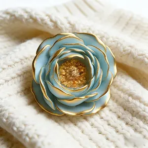 3D Camellia Silicone Mold, Resin Casting Mould for Candle Making, Soap Crafting, Jewelry Casting, Perfect Gift for Valentine's Day