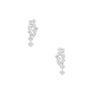 SHASHI Jacklyn Earring in Silver
