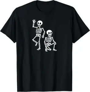 Subtle Skeletons FDT Shirt, Halloween fdt T-shirt, Spooky Season Tee, Unisex Graphic Cotton Tops
