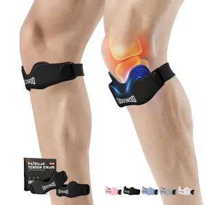 Kneecap Strap for Knee Pain Relief with Double Silicone Pads Cushion Pressure on the knee, Enhanced Support & Compressio for Running, Basketball, Volleyball, Squats, Jumper’s Knee&Tendonitis knee brace Gift 2026 #Summervibes summerwins