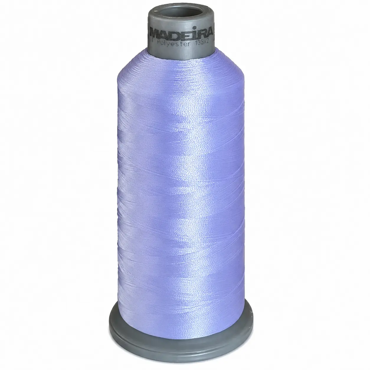 Madeira Polyneon Embroidery Thread 40WT 5000M Cone – White Color #1801, Polyester Machine Embroidery Thread