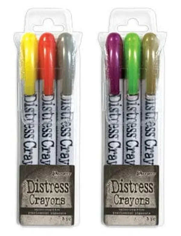 Tim Holtz Distress® Halloween Seasonal Crayons Bundle
