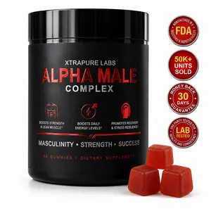 Alpha Male Complex – Clinically Dosed High Potency Men's Health Supplement | Tongkat Ali, Shilajit, Turkesterone & More