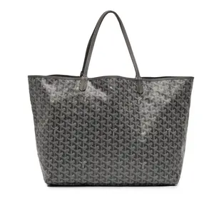 Pre-owned Goyard Canvas Coated, Leather Travel Bags Anjou Reversible Tote Coated Canvas GM by Rebag