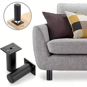 4pcs Adjustable Cabinet Legs Adjustable Furniture Legs Sofa Furniture Cabinet Riser DIY Furniture Replacement Legs For TV Cabinet Foo