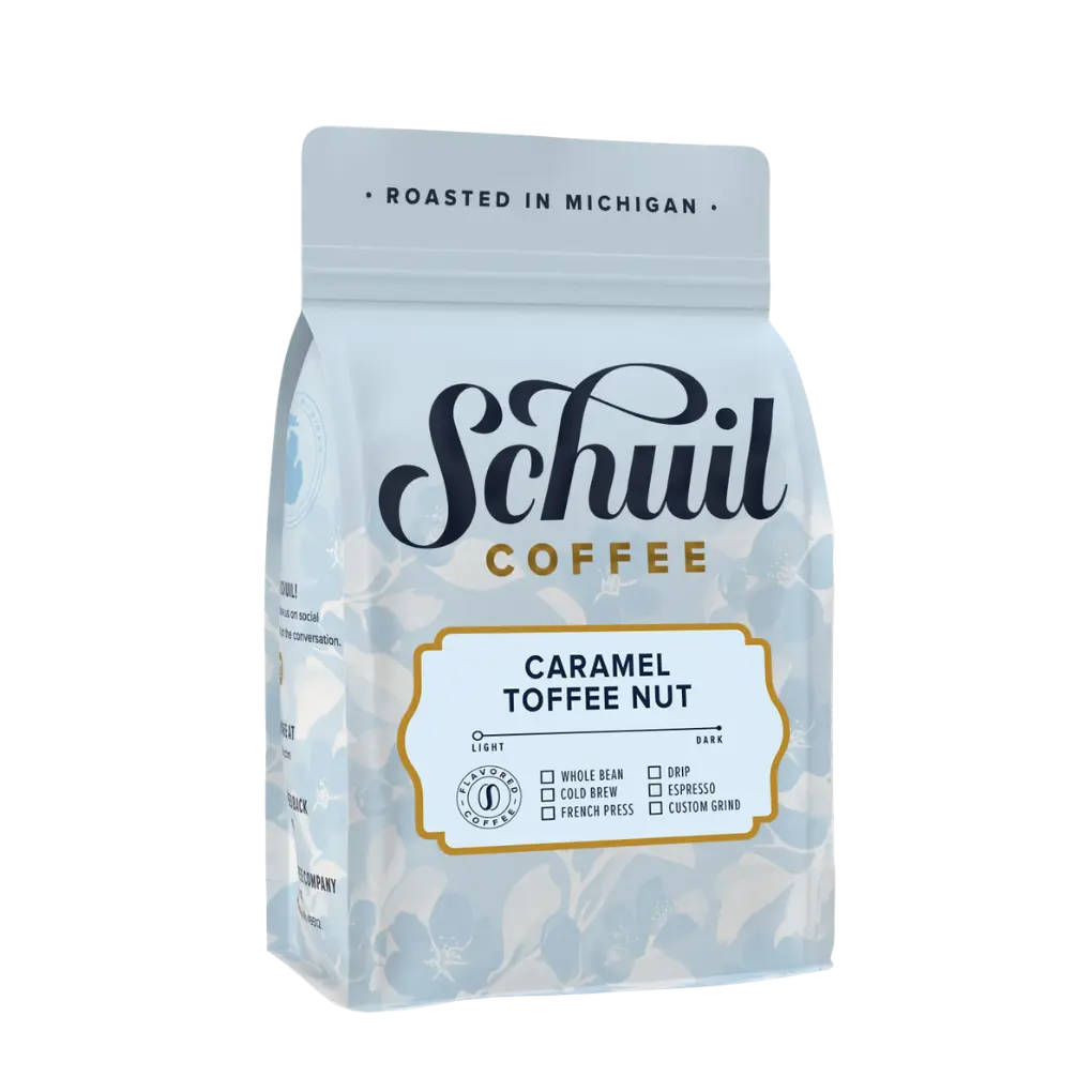 Caramel Toffee Nut |  Freshly Ground Flavored, 100% Arabica Specialty Coffee |  Beverage