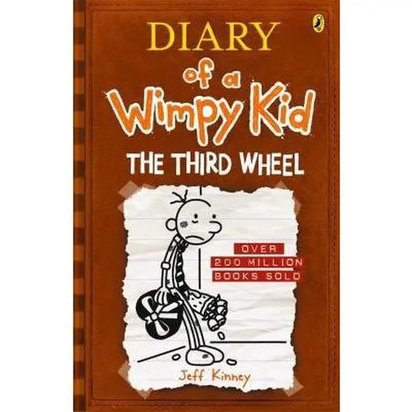 USED-Diary of a Wimpy Kid: Third Wheel (Hardcover)