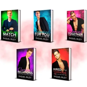 Raquel Riley Hearts For Hire College Escort Romances Series Books Lucky Match, Hopeless For You, Coming Together, Curious Relations, Hired For The Holidays