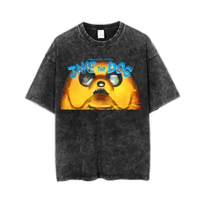 Jake the Dog Movie Poster Tee, Adventure Time Parody Shirt, Retro Cartoon Network Graphic, Funny Animated Series Merch, Crew Neck T-Shirt, Short Sleeve, Unisex Vintage Top, Streetwear Style