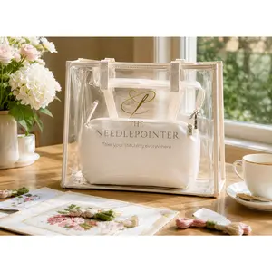 The Needlepointer® Clear Project Bag Set