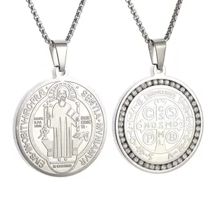 san benito medall necklace