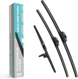 Wiper Blades Replacement for Toyota 4Runner 2003-2009 Windshield Wipers-3 Pieces of Car Front and Rear Window Wiper Blade