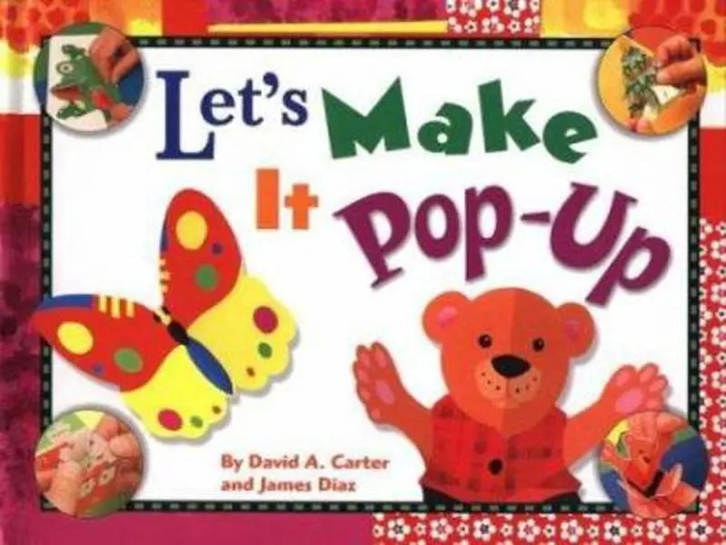Used Pop-Up Tutorial Book - Let's Make It Pop-Up by James Diaz, Hardcover, English Language (School & Educational Supplies)