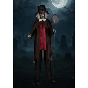 7.5FT Gregor the Grave Digger Animated Decoration - Scream Saver
