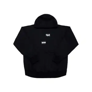 Supreme Men's Comme des Garcons SHIRT Split Box Logo Hooded Sweatshirt Black, from StockX