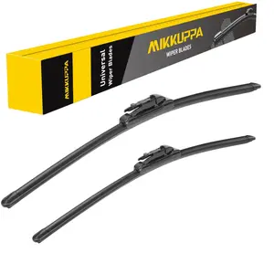 22"+20" Windshield Wipers Blades Replacement for 2010-2023 Ford Mustang, 2013-2020 Lincoln MKZ, Pinch Tab All Season Wiper Blades(Pack of 2)