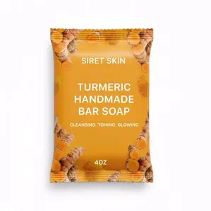 Turmeric Face and Body Soap - All Natural Skincare for Daily Skin Repair and Acne Treatment