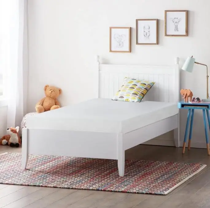 FDW Mattress 6 inch Gel Memory Foam Mattress Queen Mattresses Medium Firm MattressesWhite