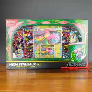 Pokémon TCG: Mega Venusaur ex Premium Collection Box - Factory Sealed