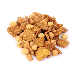 Oregon Farm Fresh Snacks Honey Roasted Mixed Nuts Snack Mix - Locally Made Honey Roasted Peanuts, Toffee Peanuts & Sesame Sticks Snacks - Perfect Sweet & Salty Nut Mix (16oz)