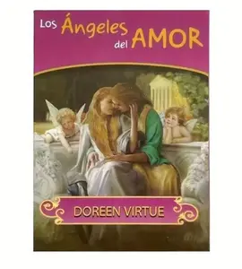 Doreen Virtue Los Angeles del Amor Spanish Oracle Cards Deck 44 Cards with Stunning Intricate Illustrations for Love & Spirituality
