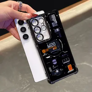 Phone Case - Phone Case - Luxury Circuit Board Battery Cyberpunk Phone Case for Samsung Galaxy S25/S25Ultra/S25Plus/S24/S24Ultra/S24Fe/S23/S23Ultra/S23Fe/S22/S22Ultra/S21Fe/S21/S21Ultra/S20Plus/S20/S20Ultra/S20Fe/S20+/S10