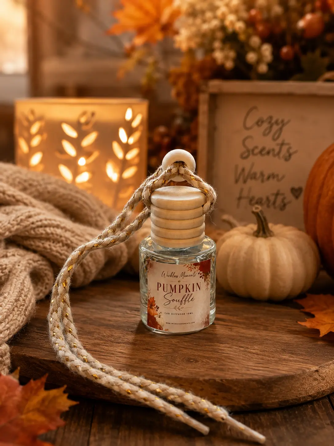 Pumpkin Soufflé Car Diffuser | 10 mL