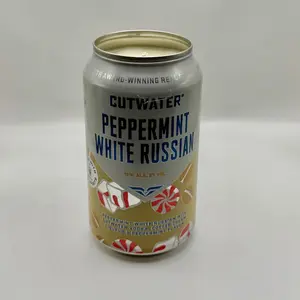 Peppermint Beer Can Candle