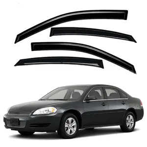 For 2006-2013 Chevry Impala,2014-2016 Chevrolet Impala Limited Model Window Visor/WeatherShield/Rain Visor Automotive Vehicle