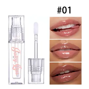 Moisturizing Mirror Effect Lip Gloss Lip Glaze,Refreshing Non Greasy Texture,Glossy Long Lasting Lip Oil Lipstick Makeup perfect valentine Gift Smooth Daily Moisturizer Holographic Shimmer Hydrating Lipgloss