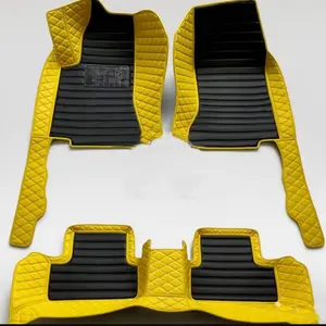 Custom Artificial Leather Car Floor Mat For Suzuki Grand Vitara 2007~2016 Left/Right -hand Drive Auto Interior Accessories Front And Rear Row Fashion Styling Carpet Waterproof Design Full Coverage